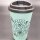 Coffee To Go Becher - Mehrwegbecher mit Sukkulenten