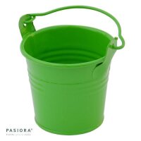 Zinkeimer GRÜN für 5,5cm Sukkulenten