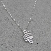 Kaktus Kette, Silber